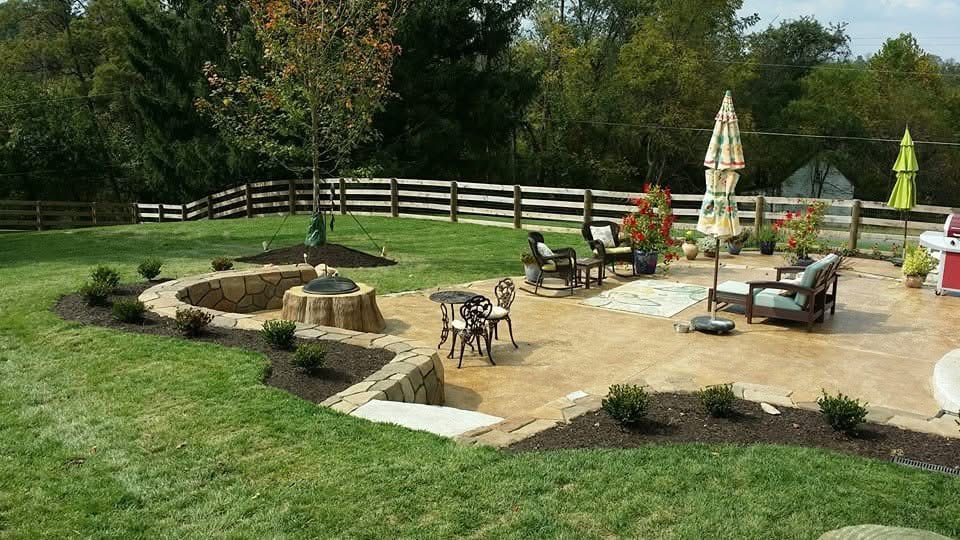 Backyard Patio